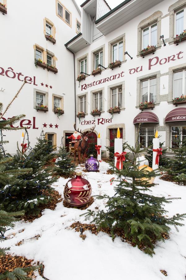 Hotel Du Port - Free Parking - Breakfast Included Estavayer-le-lac Exteriér fotografie
